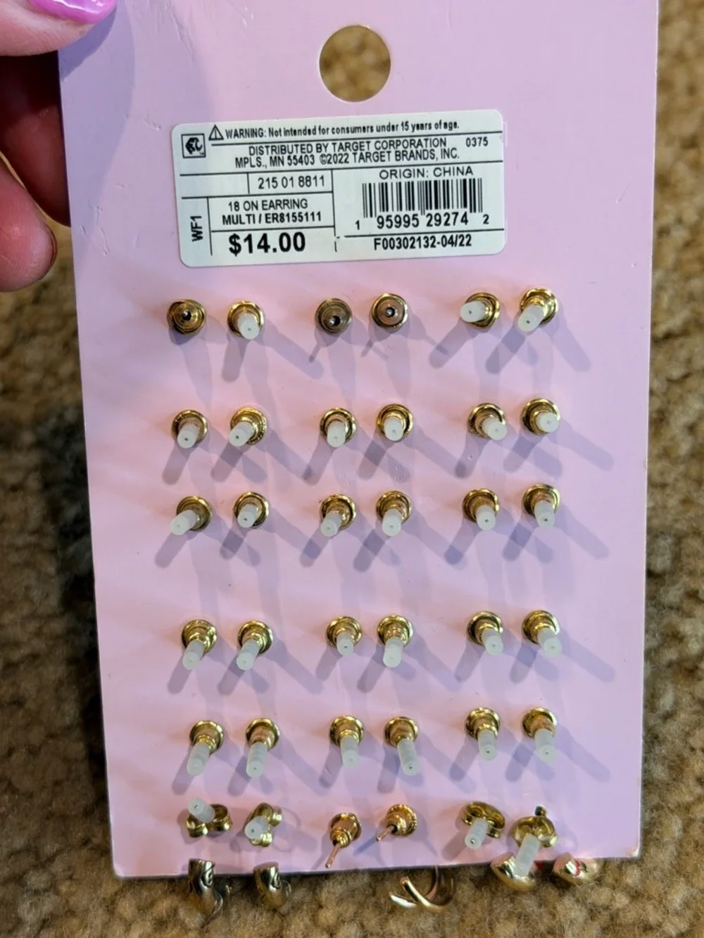 Wild Fable Mixed Earring Set NWT